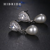 HIBRIDE Pearl Drop Earring E-58