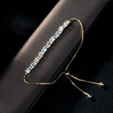 HIBRIDE Luxurious zircon clear crystal fashion style bangle