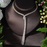 HIBRIDE Cubic Zircon Pendant Necklace