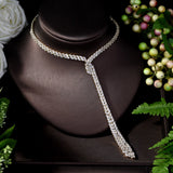 HIBRIDE Cubic Zircon Pendant Necklace