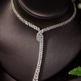 HIBRIDE Cubic Zircon Pendant Necklace