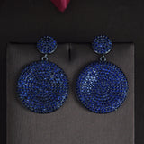 HIBRIDE Zirocnia  Statement Brincos Dangle Earrings Boucle d'oreille E-691