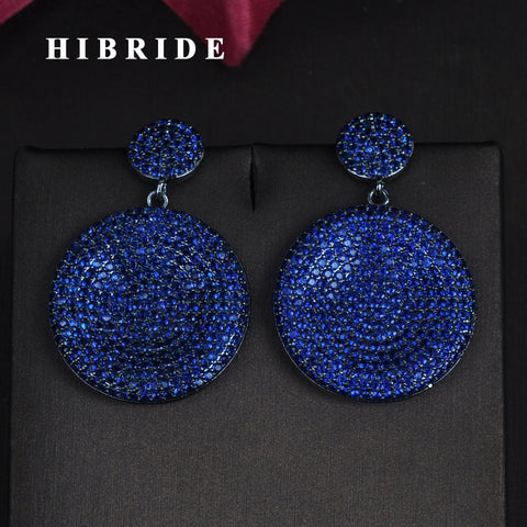 HIBRIDE Zirocnia  Statement Brincos Dangle Earrings Boucle d'oreille E-691