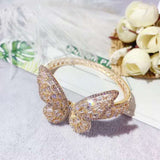 HIBRIDE Luxury High Quality Micro AAA CZ Stone Pave Women Bracelets&Bangles B-144