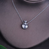 HIBRIDE New Fashion Heart Shape Pendant Necklace