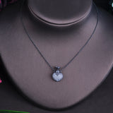 HIBRIDE New Fashion Heart Shape Pendant Necklace