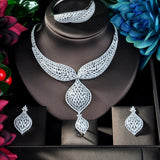 HIBRIDE New Luxury Design Accessories Jewelry AAA Cubic Zirconia Sets N-794