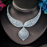 HIBRIDE New Luxury Design Accessories Jewelry AAA Cubic Zirconia Sets N-794