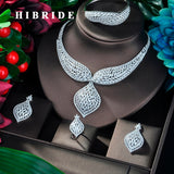 HIBRIDE New Luxury Design Accessories Jewelry AAA Cubic Zirconia Sets N-794