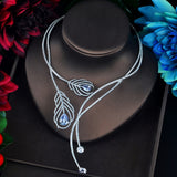 HIBRIDE New Unique Design Dazzling Choker Necklace Jewelry N-676