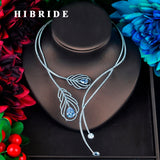 HIBRIDE New Unique Design Dazzling Choker Necklace Jewelry N-676