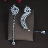 HIBRIDE Unique Design Women Bride Party Show Drop Earrings E-686