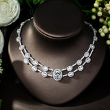 HIBRIDE Shining Pave CZ Dubai Jewelry Sets