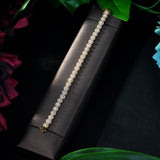 HIBRIDE Trendy Micro CZ Shape AAA+ Cubic Zircon Gold Color Charm Bracelets Bangles