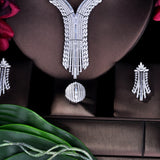 HIBRIDE Unqiue Design Luxury Dubai Bridal Tassel Jewelry Sets