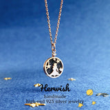 The Little Prince Pendant Necklace 925 Sterling Silver