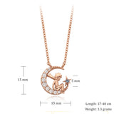 The Little Prince Pendant Necklace 925 Sterling Silver