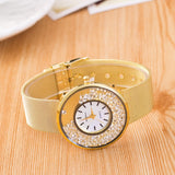 Hesiod Elegant Crystal Roman Numerals Watch