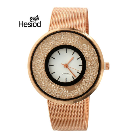 Hesiod Elegant Crystal Roman Numerals Watch