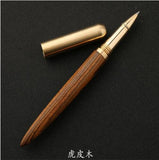 0.5mm Black ink Luxury wood Ballpoint pen