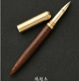 0.5mm Black ink Luxury wood Ballpoint pen