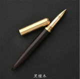 0.5mm Black ink Luxury wood Ballpoint pen