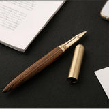 0.5mm Black ink Luxury wood Ballpoint pen