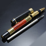 Luxury Metal Sculpture Pattern Roller Pen