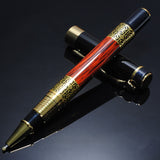 Luxury Metal Sculpture Pattern Roller Pen