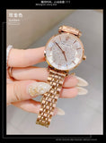 Silver Rose Gold Stainless Steel Quartz Watches Japanese Movement