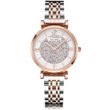 Silver Rose Gold Stainless Steel Quartz Watches Japanese Movement