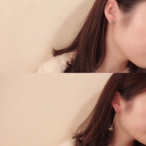 Vintage Fancy Lip Asymmetrical Tassel Earrings