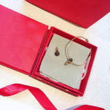 Vintage Fancy Lip Asymmetrical Tassel Earrings