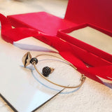 Vintage Fancy Lip Asymmetrical Tassel Earrings