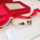 Vintage Fancy Lip Asymmetrical Tassel Earrings