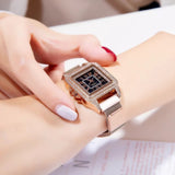 Diamon Luxury Rhinestone Wristwatch Quartz