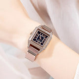 Diamon Luxury Rhinestone Wristwatch Quartz