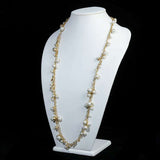 Simulated Pearl Necklaces