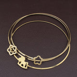 Hot stainless steel jewelry gold  color collar Style Fashion Necklaces