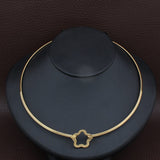 Hot stainless steel jewelry gold  color collar Style Fashion Necklaces