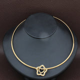 stainless steel collar Style Fashion Necklaces Torques NFAACBBA