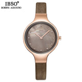 IBSO Crystal Design Quartz Watch Shell Dial