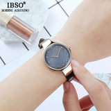 IBSO Crystal Design Quartz Watch Shell Dial