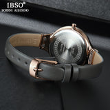 IBSO Crystal Design Quartz Watch Shell Dial