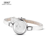 IBSO Genuine Leather Strap Quartz Watch Casual Bracelet Watch