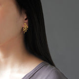 INATURE 925 Sterling Silver Fashion Cloud Stud Earrings