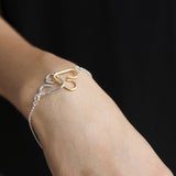 INATURE 925 Sterling Silver LOVE Heart Bracelets