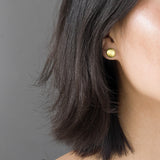 INATURE 925 Sterling Silver Trendy Round Stud Earrings