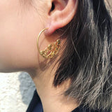 Italy Designer Modern Geometry Dangle Vintage Jewelry Tassel Earring