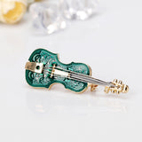 JAVRICK Violin Brooch Pin Corsage